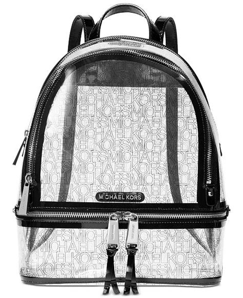 michael kors clear bag macy's|Michael Kors backpack sale Macy's.